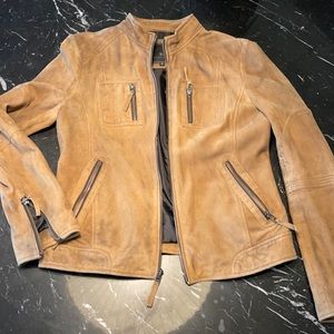 BUFFALO Faux Suede MOTO Jacket